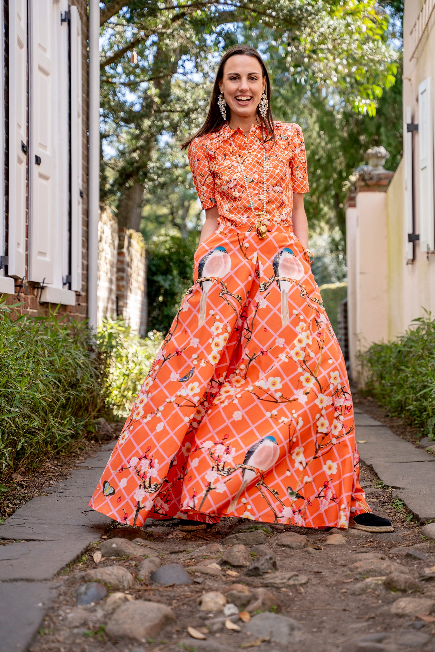 Charleston Blouse & Palazzo Pants