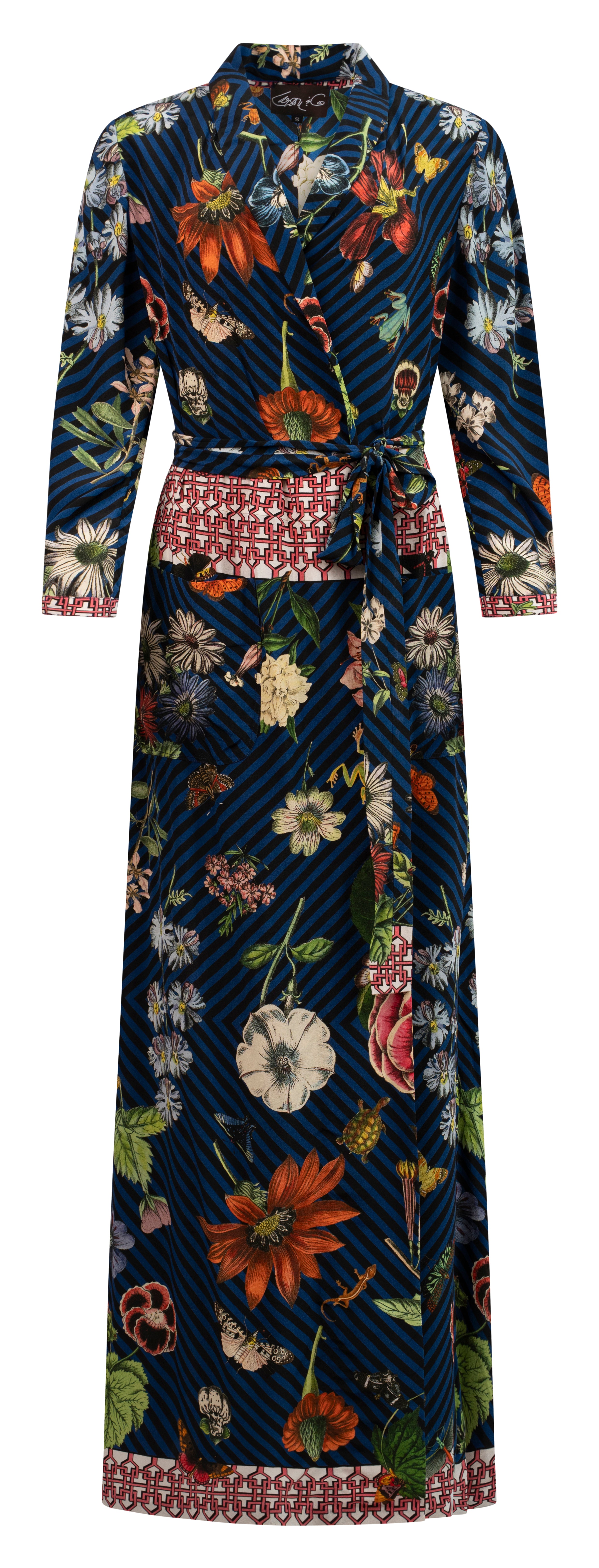 Robe Coat Wrap Dress