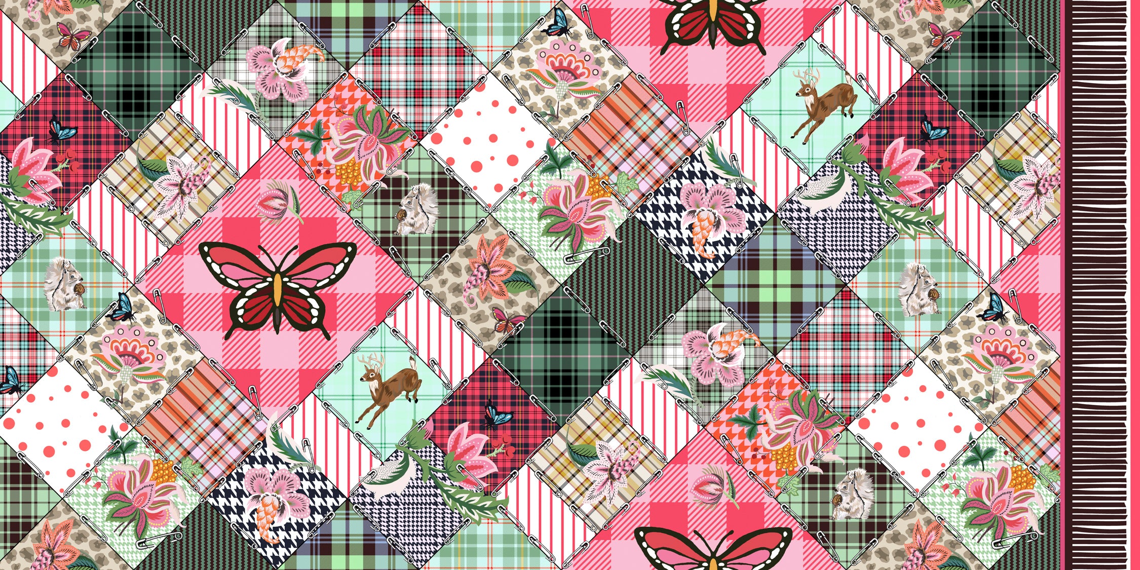 Punk Plaid Fabric