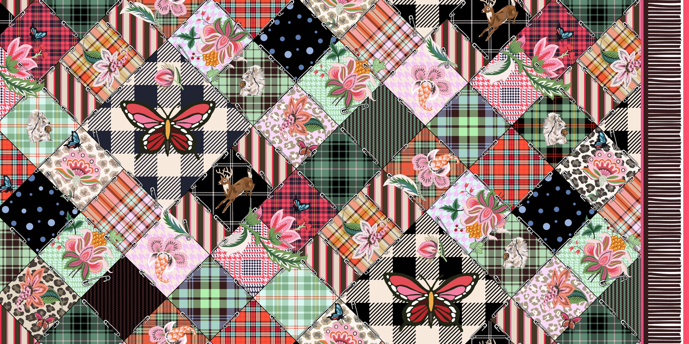 Punk Plaid Fabric
