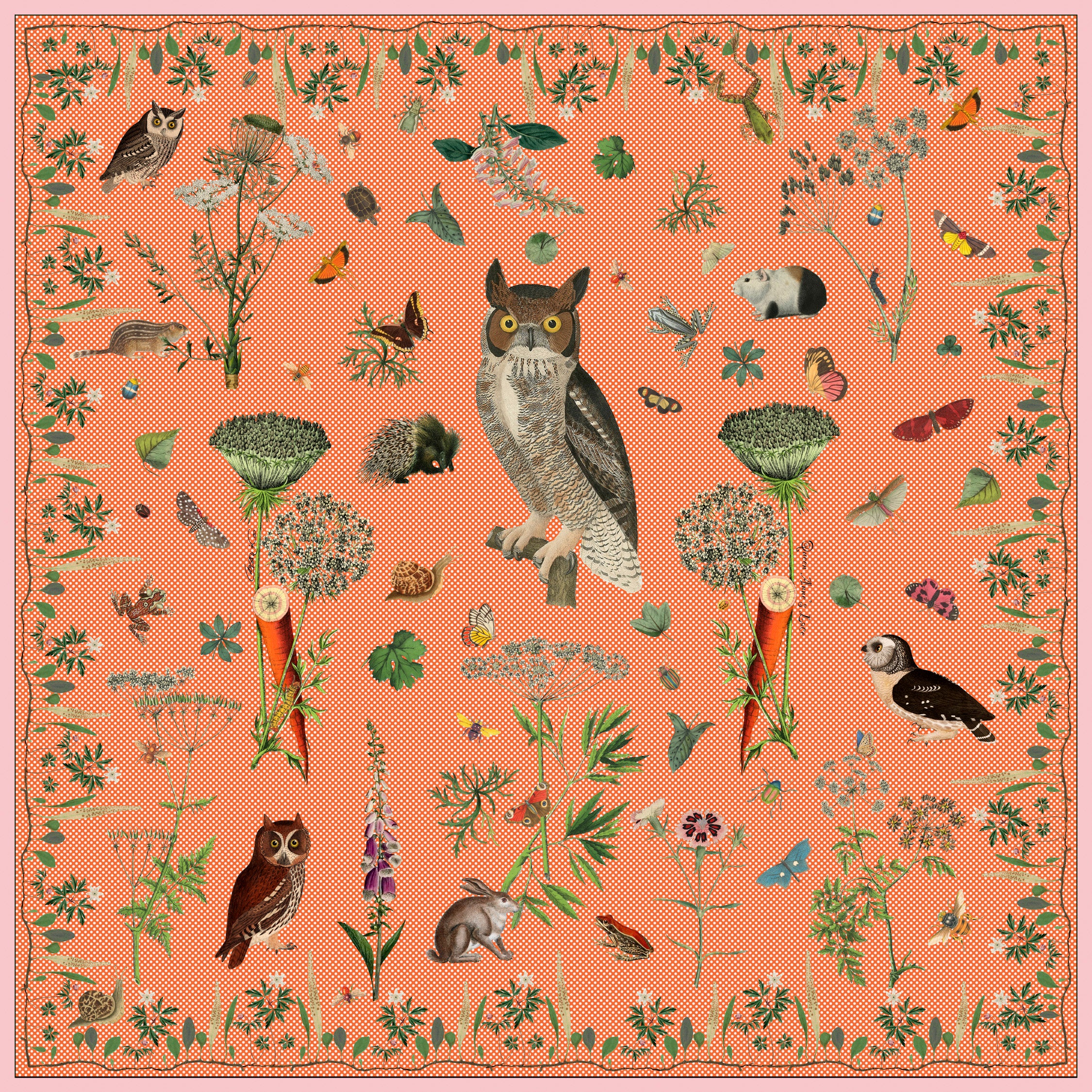 Queen Anns's Lace Scarf