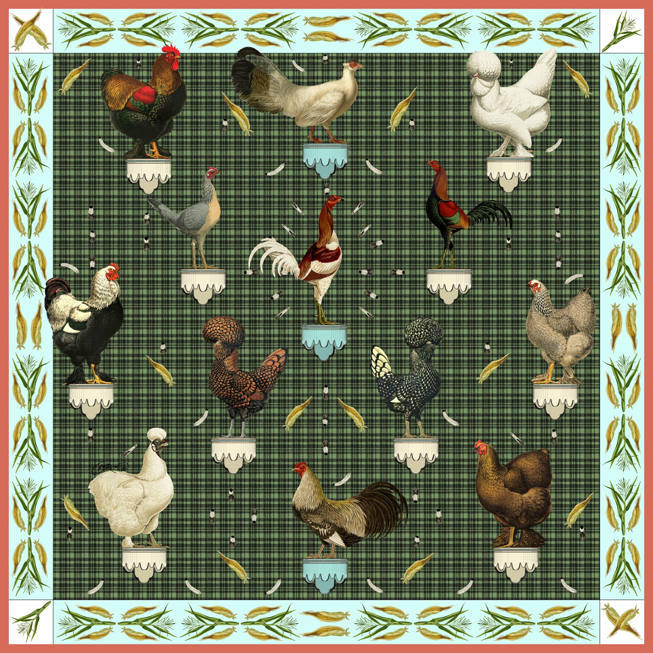 Roos & Hens Scarf