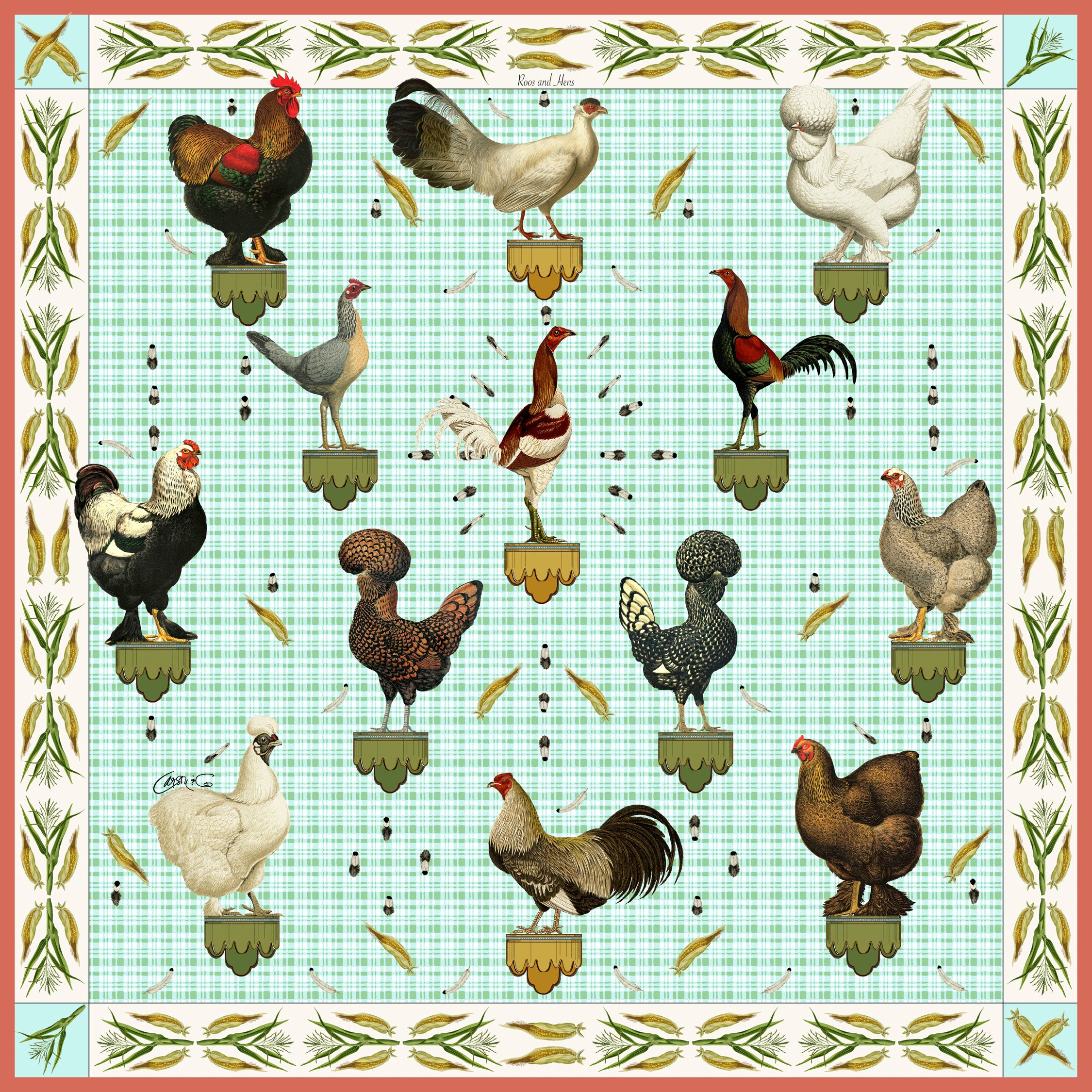 Roos & Hens Scarf