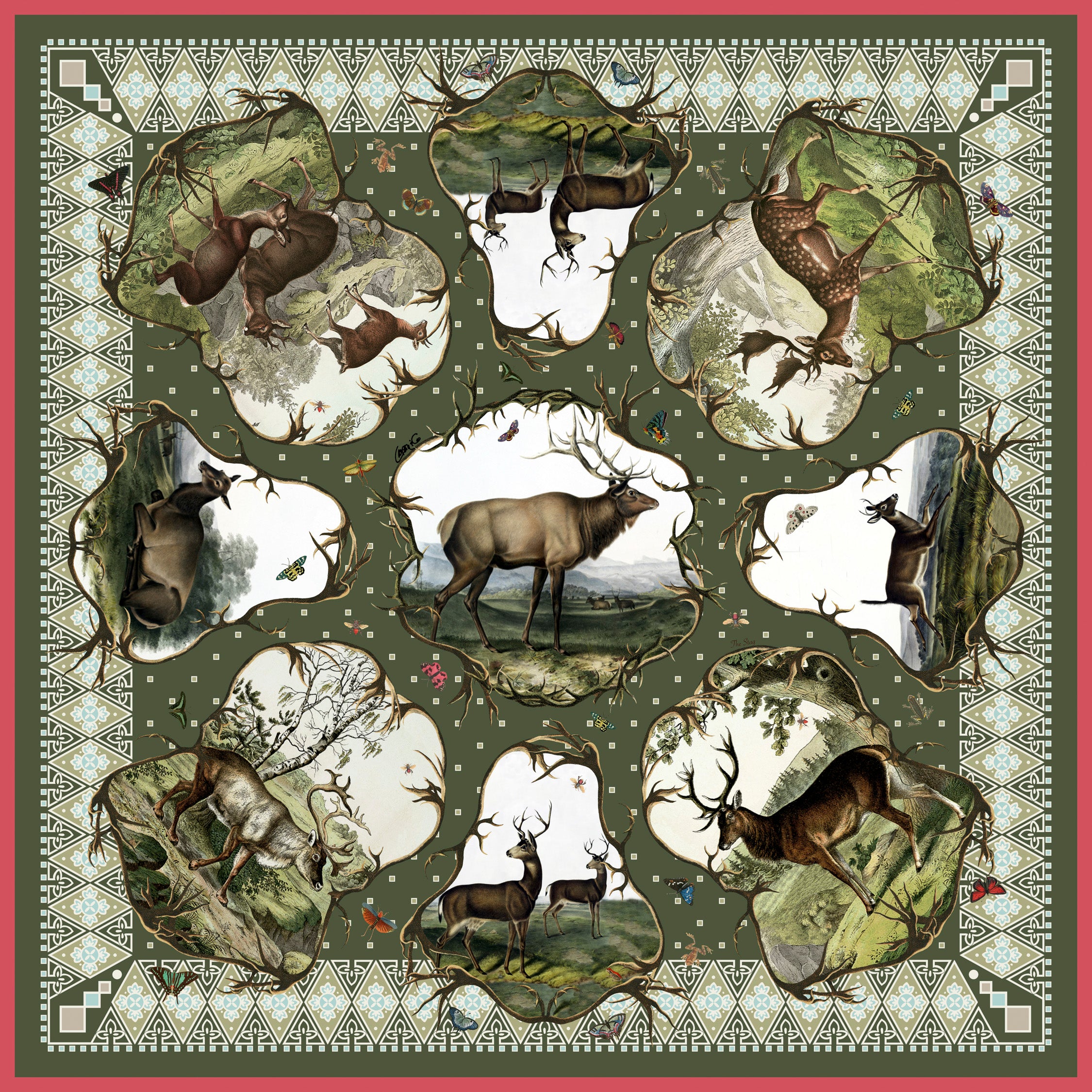 The Stag Scarf
