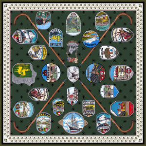 Hiking Badges Scarf