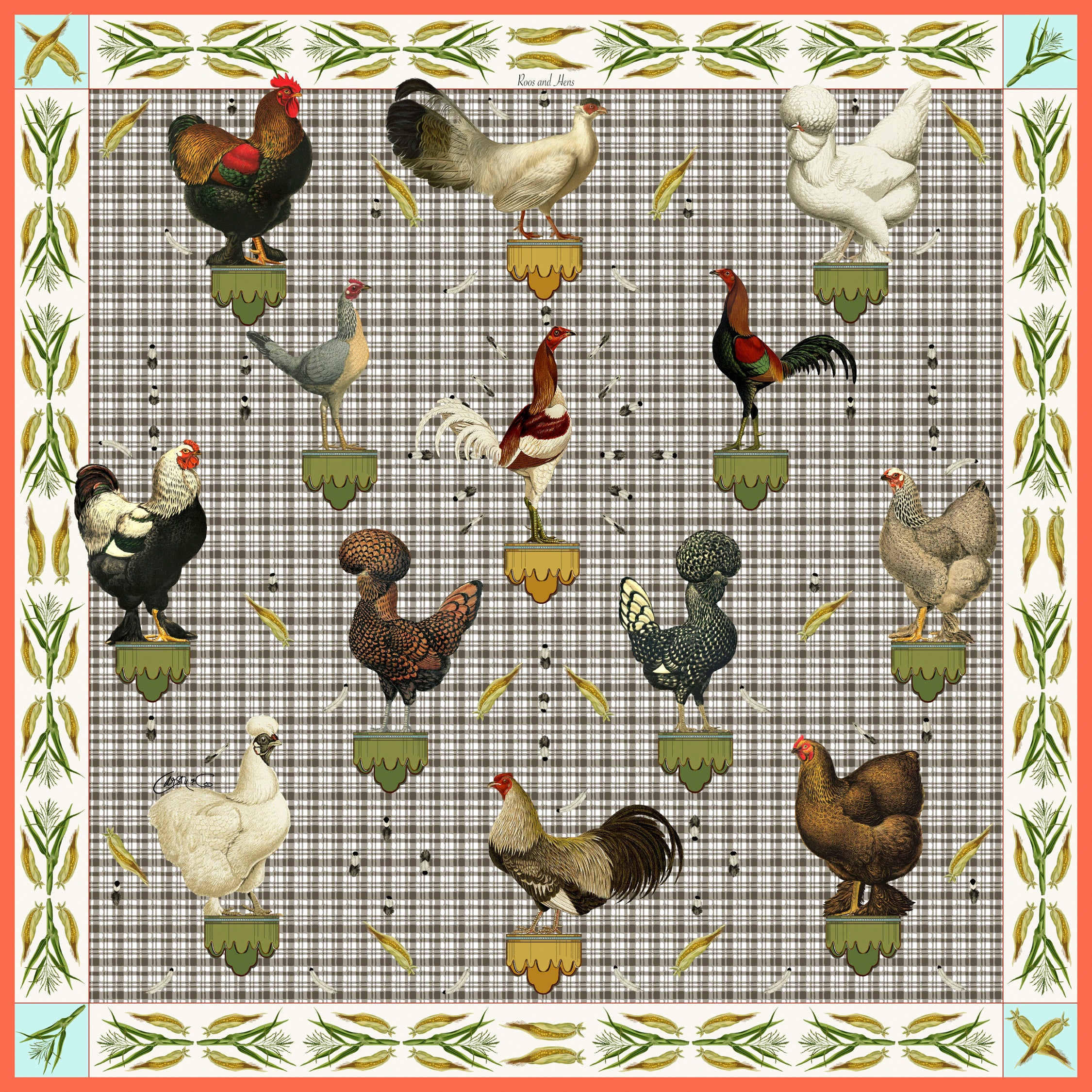 Roos & Hens Scarf
